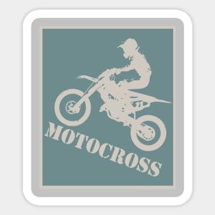 motocross adventure Sticker